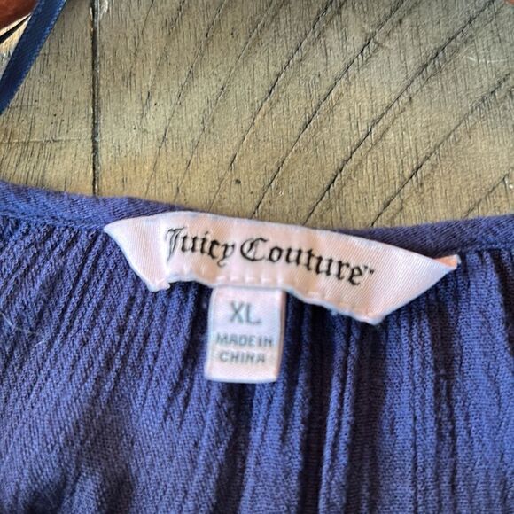 Boho ☮️ Blouse Festival Basic Gold ties Flowy Chic comfy by Juicy🍉Couture - Picture 4 of 17